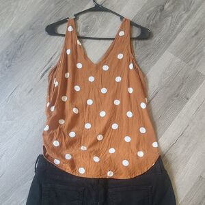 Polka dot tank